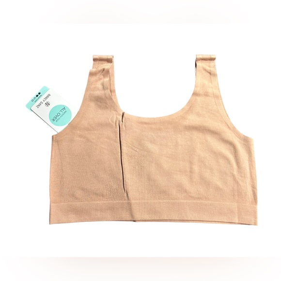 NANCY GANZ size 14/L Bamboo Essentials Lined Bralette Mahogany NWT - Picture 4 of 8